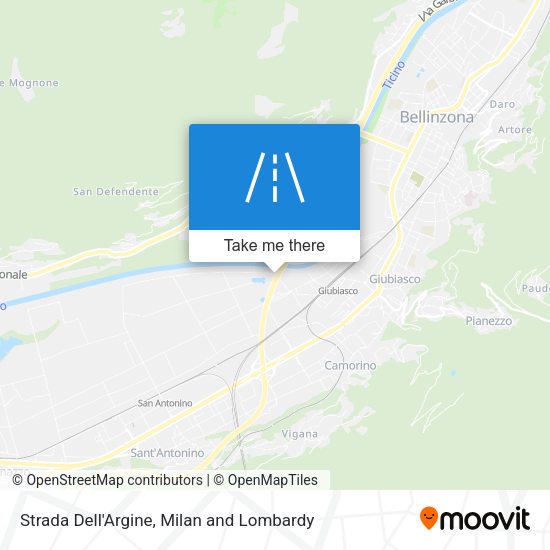 Strada Dell'Argine map