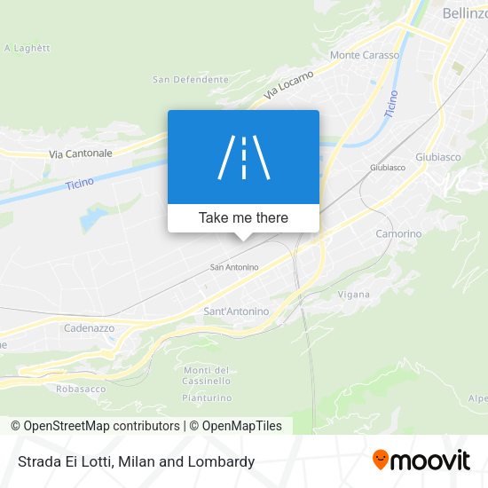 Strada Ei Lotti map
