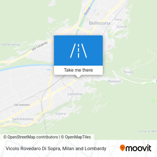 Vicolo Rovedaro Di Sopra map