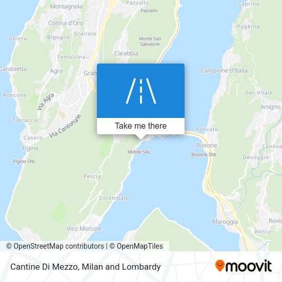 Cantine Di Mezzo map
