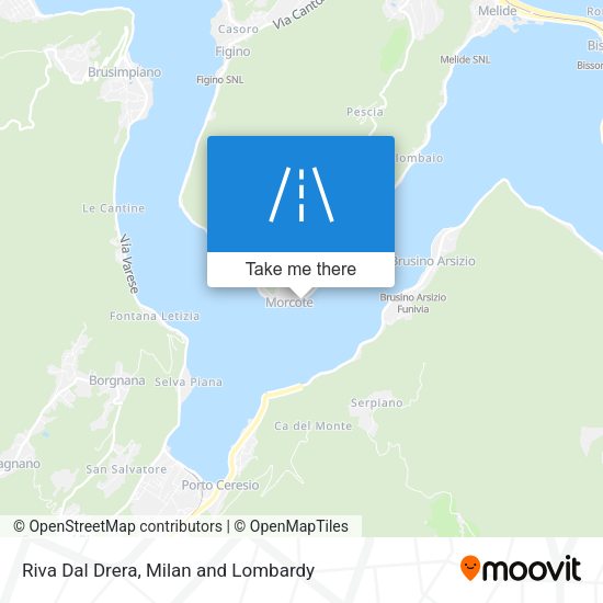 Riva Dal Drera map
