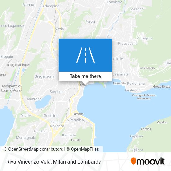 Riva Vincenzo Vela map