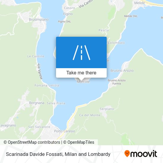 Scarinada Davide Fossati map