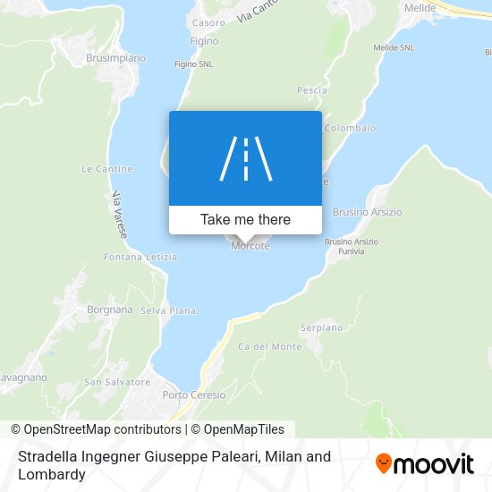 Stradella Ingegner Giuseppe Paleari map