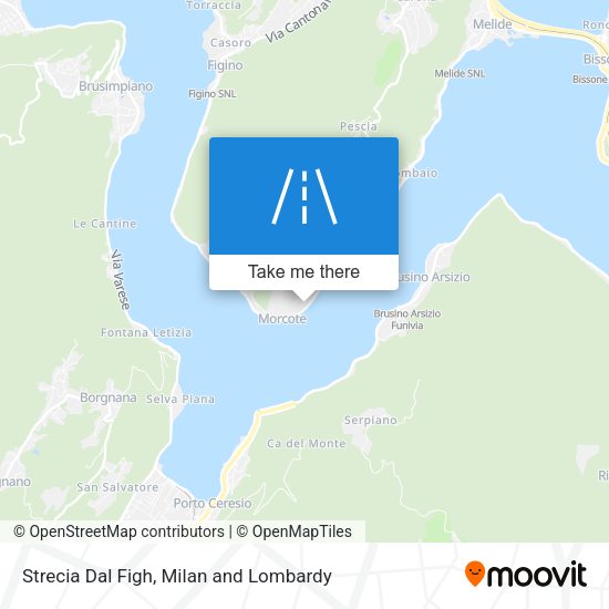 Strecia Dal Figh map