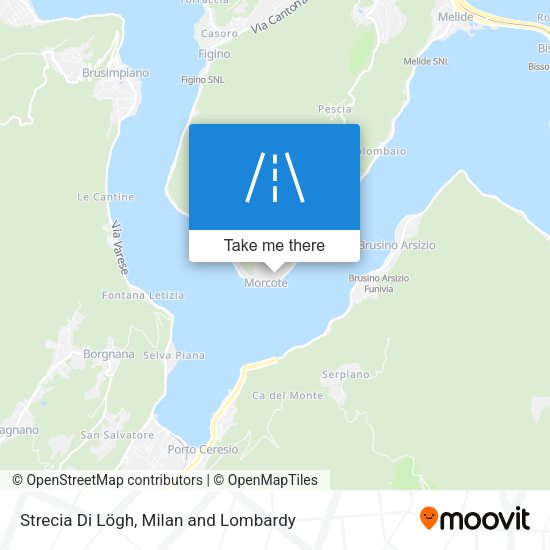 Strecia Di Lögh map