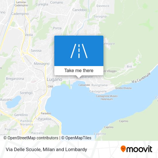 Via Delle Scuole map