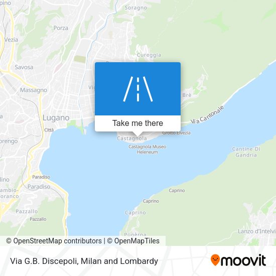 Via G.B. Discepoli map