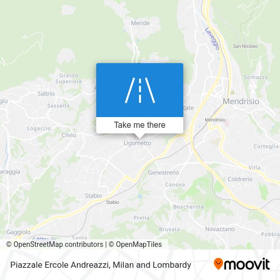 Piazzale Ercole Andreazzi map