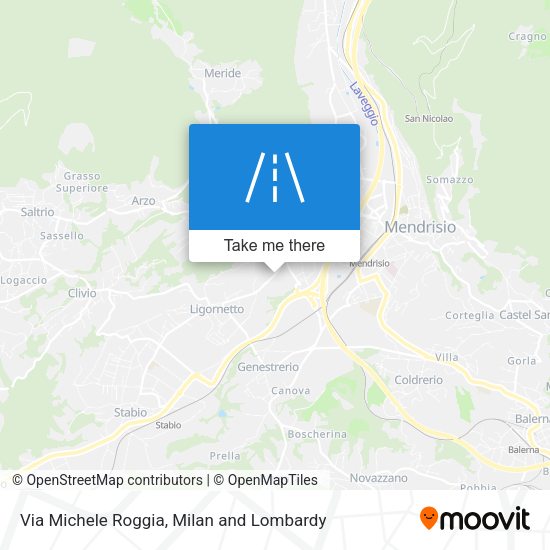 Via Michele Roggia map