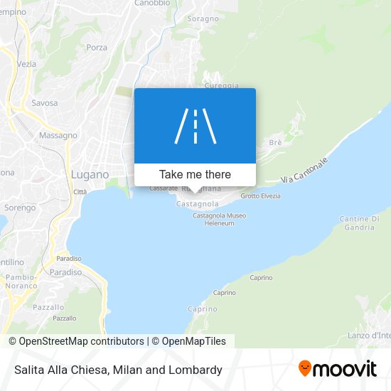 Salita Alla Chiesa map