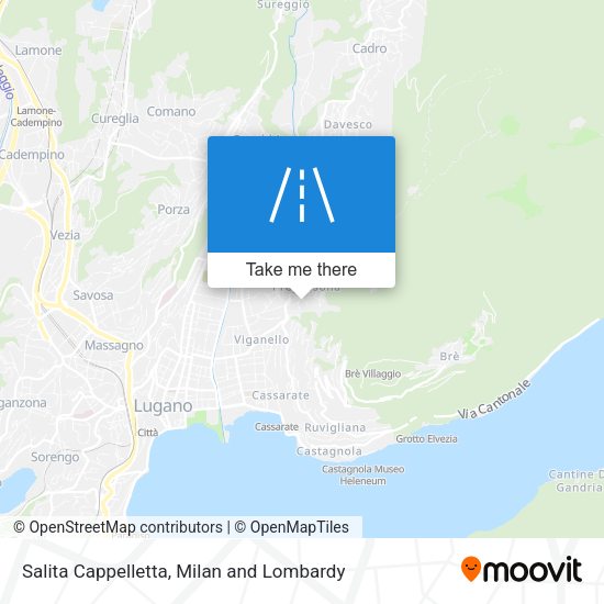 Salita Cappelletta map