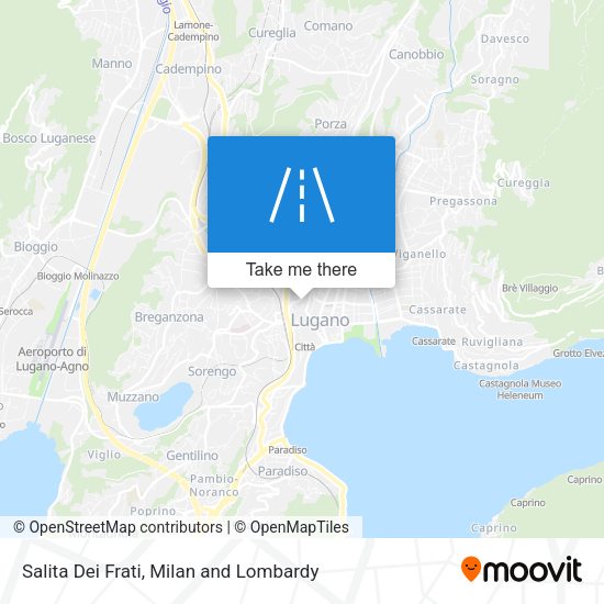 Salita Dei Frati map