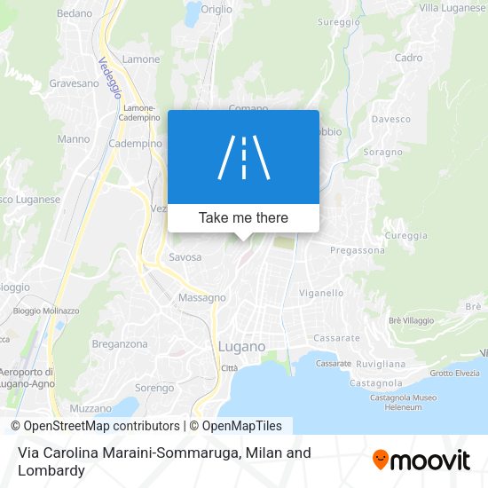 Via Carolina Maraini-Sommaruga map