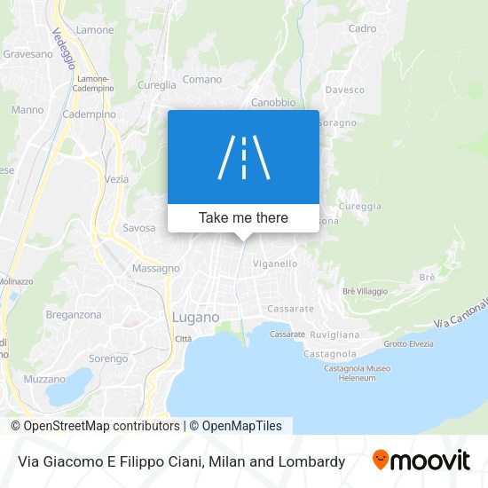 Via Giacomo E Filippo Ciani map