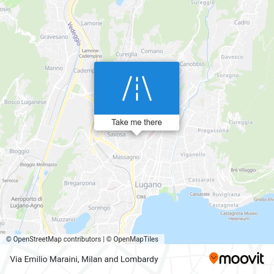 Via Emilio Maraini map