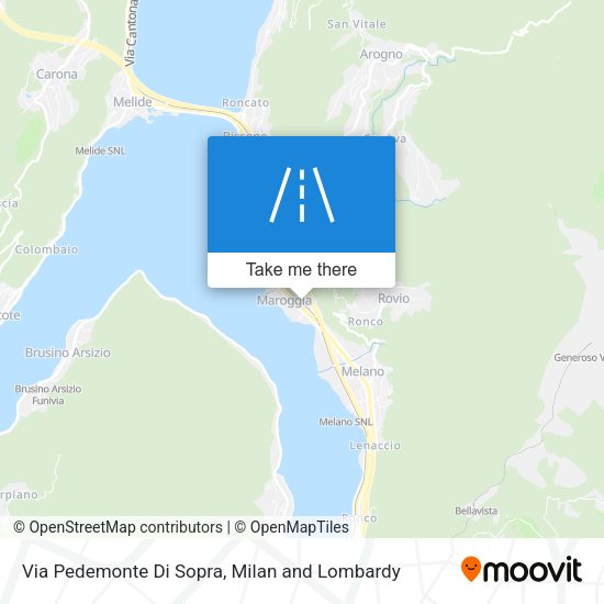 Via Pedemonte Di Sopra map