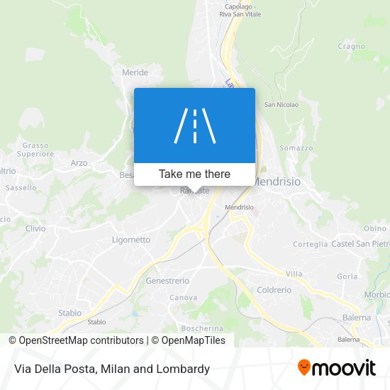 Via Della Posta map