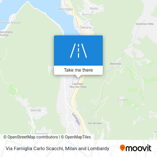 Via Famiglia Carlo Scacchi map