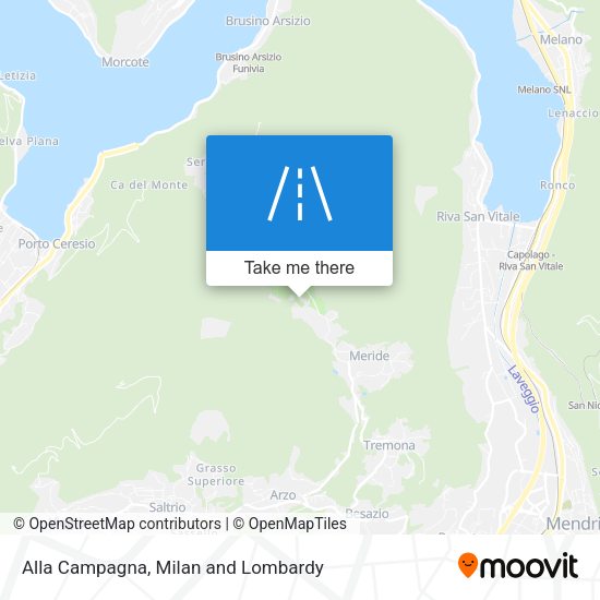 Alla Campagna map