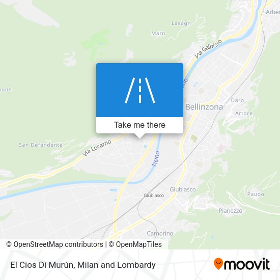 El Cios Di Murún map