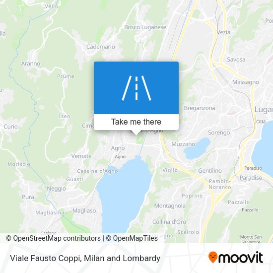 Viale Fausto Coppi map