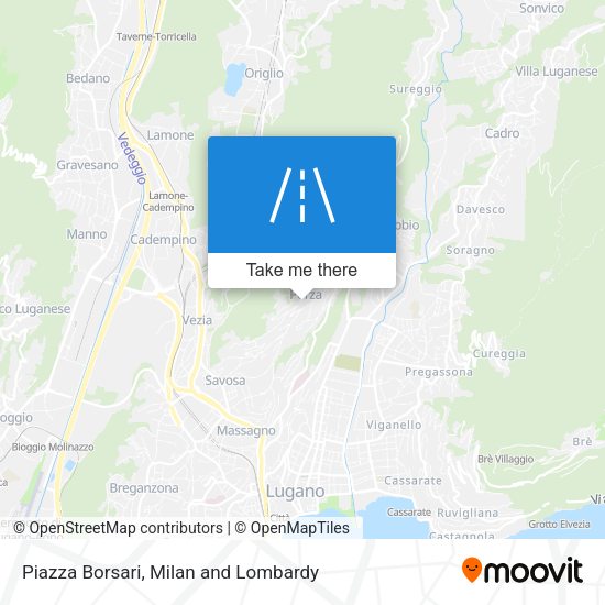 Piazza Borsari map