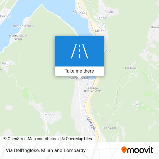 Via Dell'Inglese map