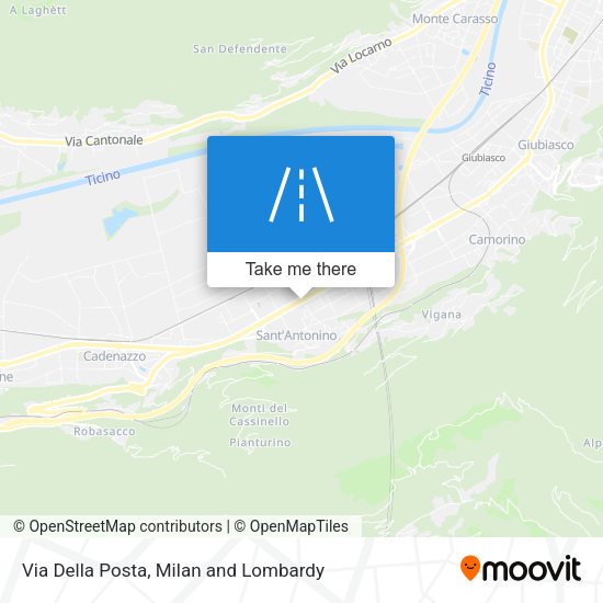 Via Della Posta map