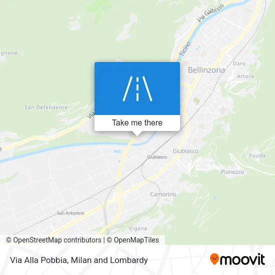Via Alla Pobbia map