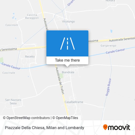 Piazzale Della Chiesa map