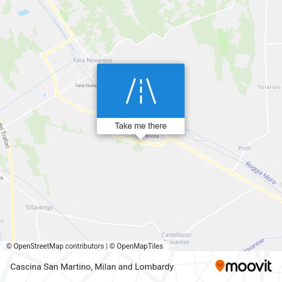 Cascina San Martino map