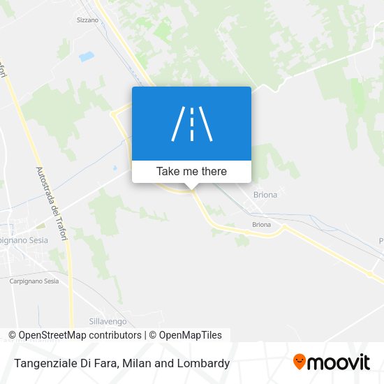 Tangenziale Di Fara map