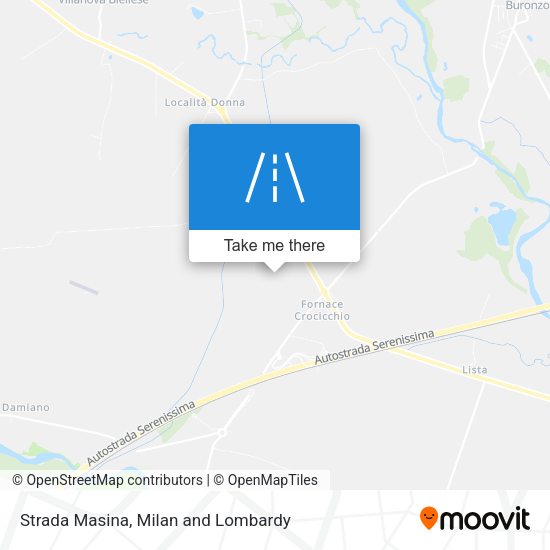 Strada Masina map
