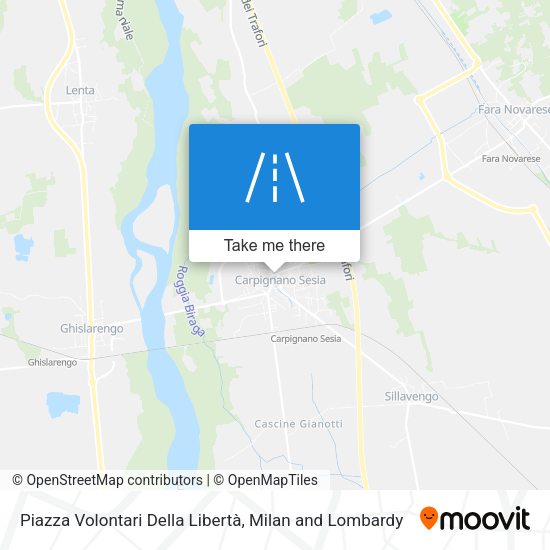 Piazza Volontari Della Libertà map