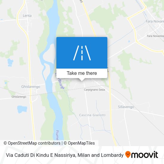Via Caduti Di Kindu E Nassiriya map