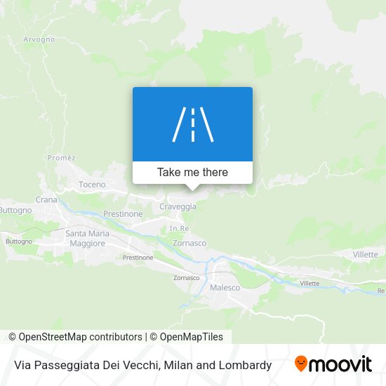 Via Passeggiata Dei Vecchi map