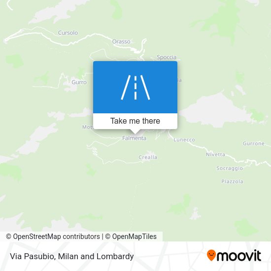 Via Pasubio map