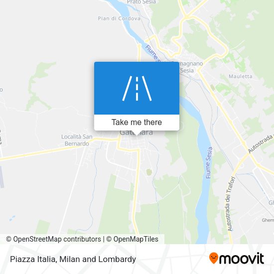 Piazza Italia map