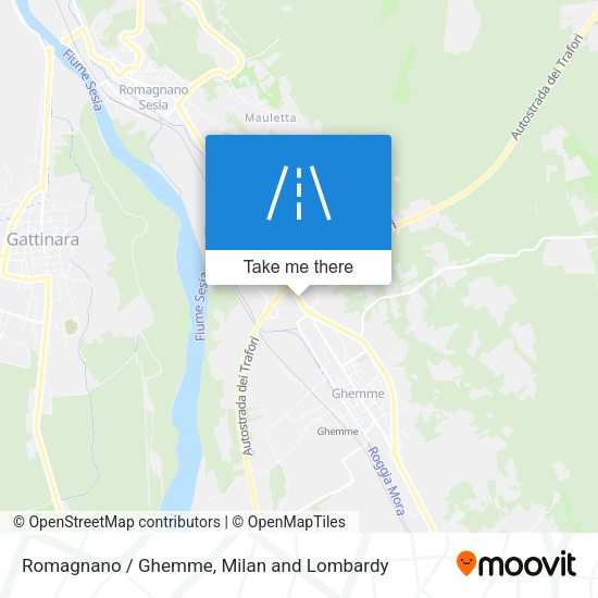 Romagnano / Ghemme map