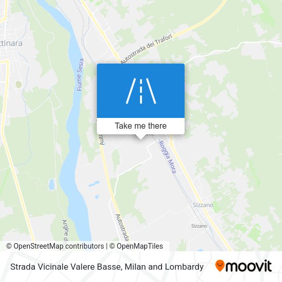 Strada Vicinale Valere Basse map