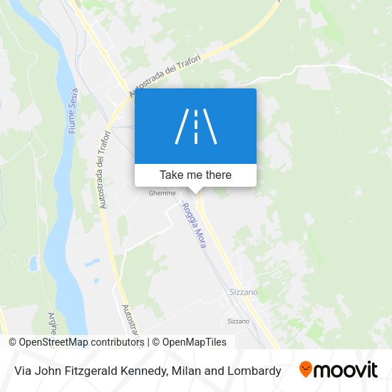 Via John Fitzgerald Kennedy map