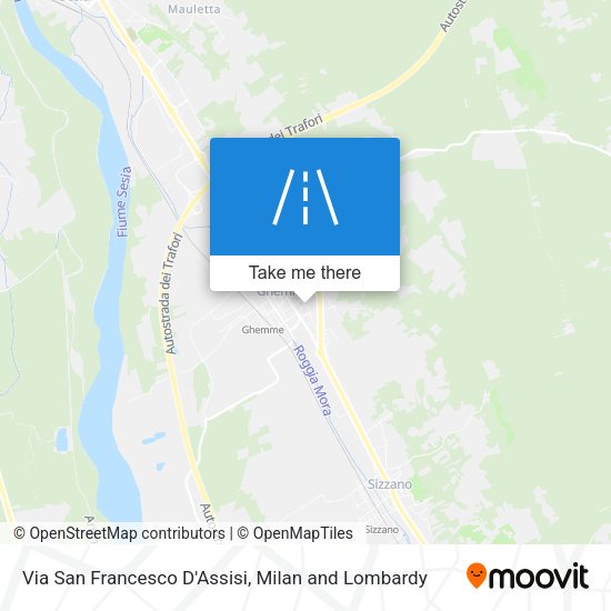 Via San Francesco D'Assisi map