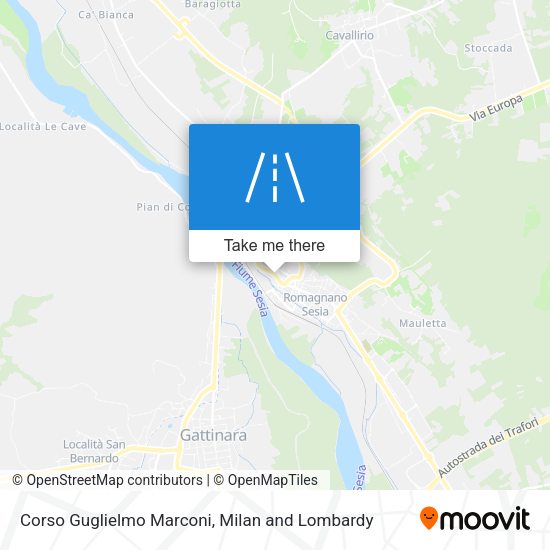 Corso Guglielmo Marconi map