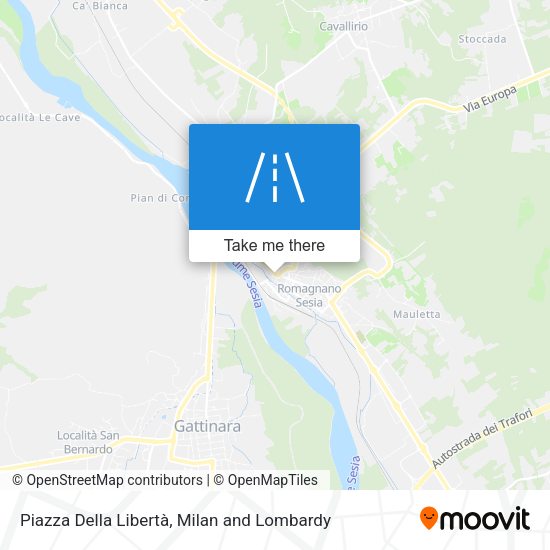 Piazza Della Libertà map