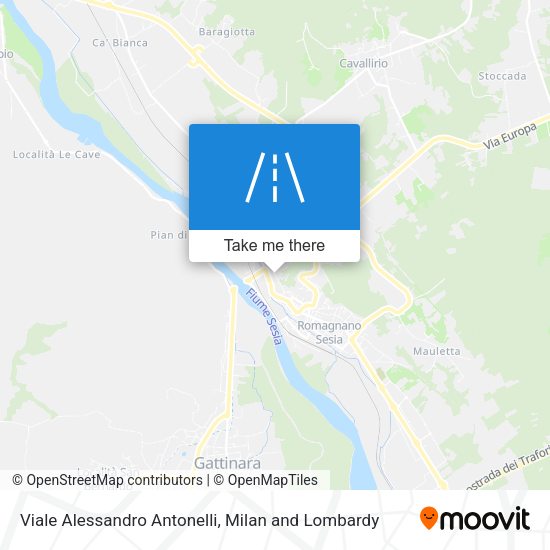Viale Alessandro Antonelli map