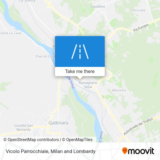 Vicolo Parrocchiale map
