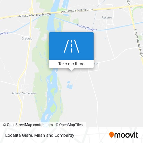 Località Giare map