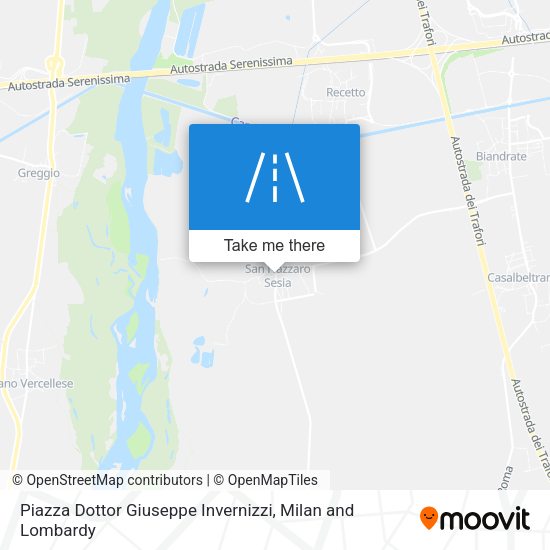 Piazza Dottor Giuseppe Invernizzi map