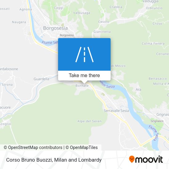 Corso Bruno Buozzi map